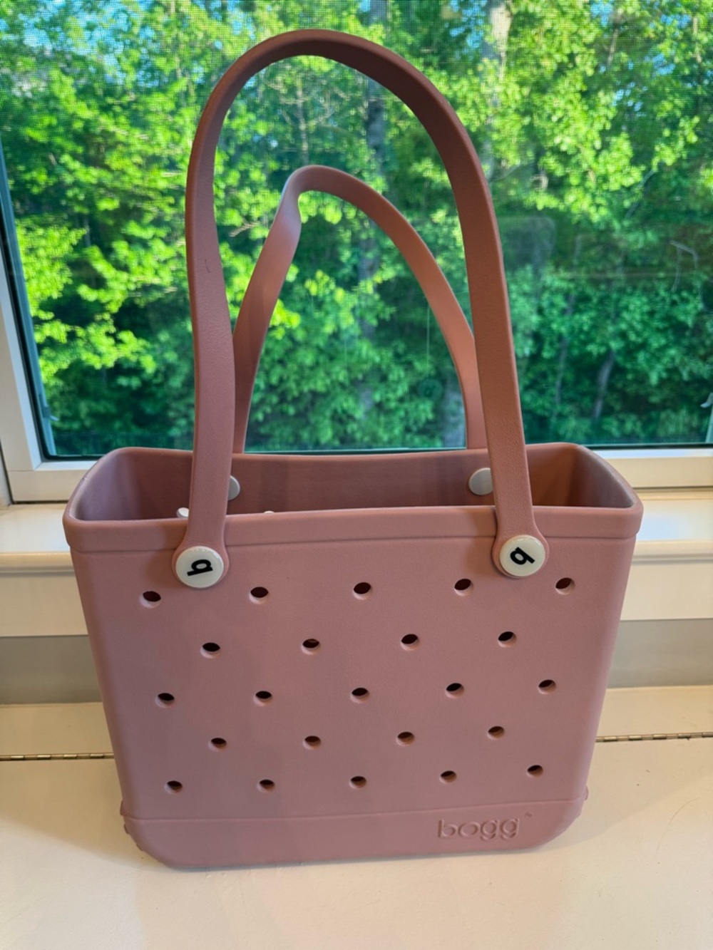 BOGG BAG Dusty Rose Tote with Double Handles